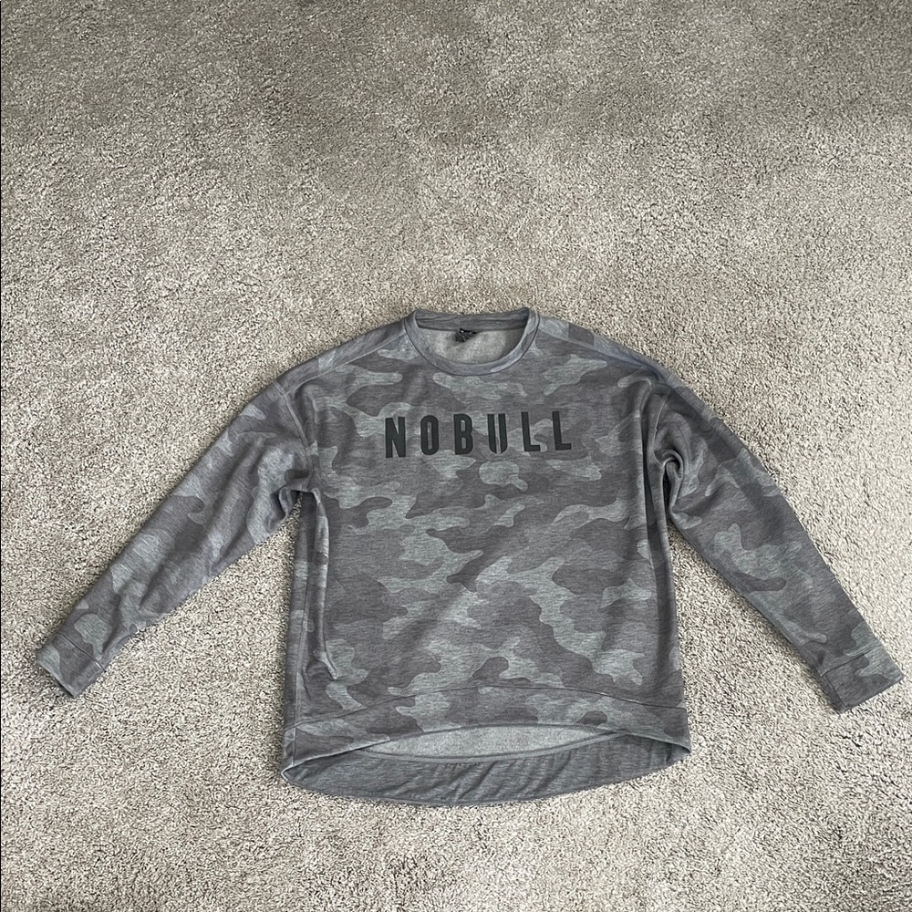 NOBULL Camo Longsleeve Crewneck